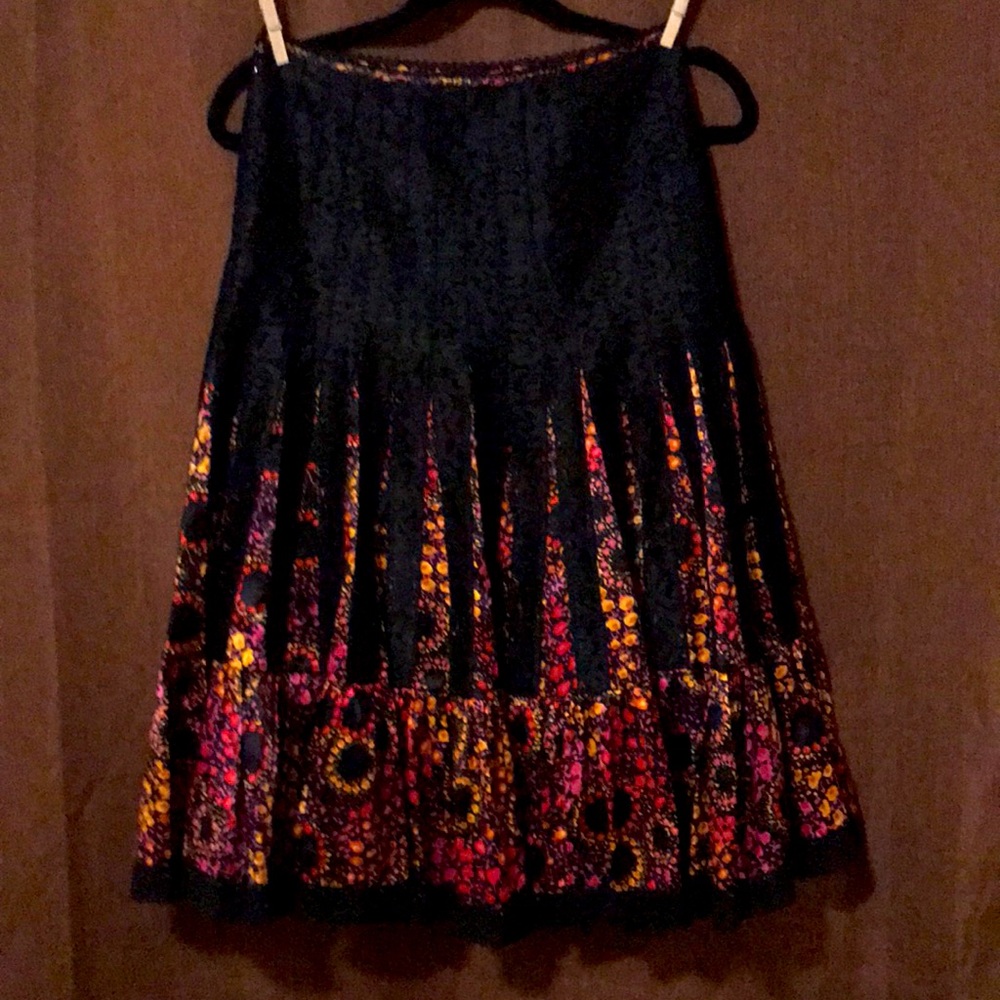 Free People silk skirt